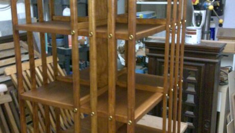 revolving bookcase - FineWoodworking