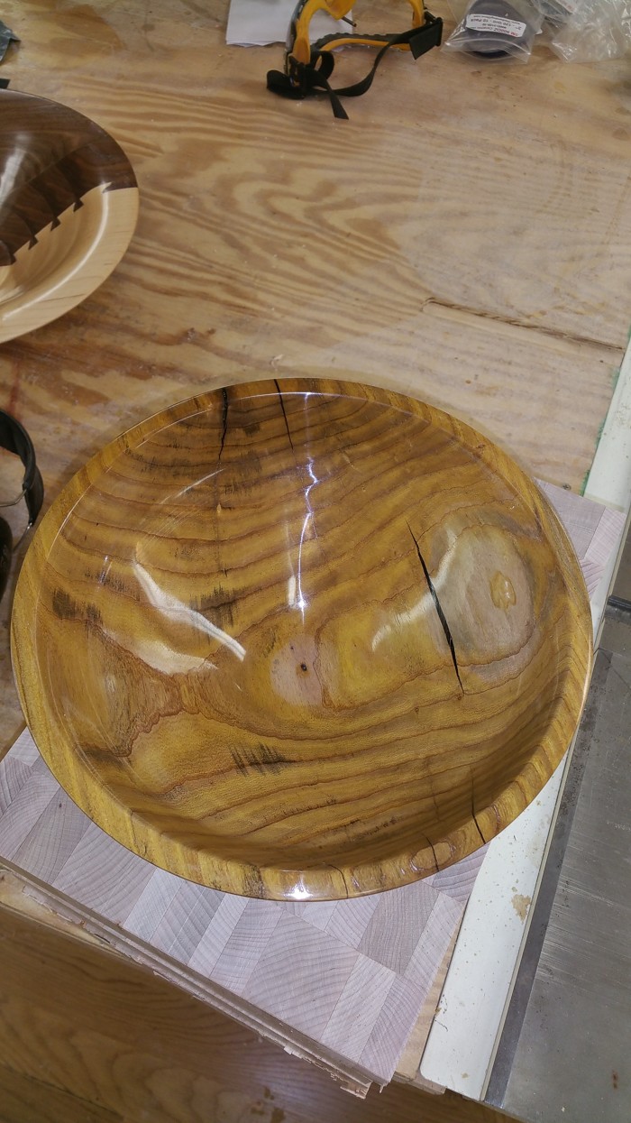 Redbud bowl FineWoodworking