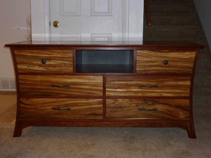 Curved side Dresser FineWoodworking