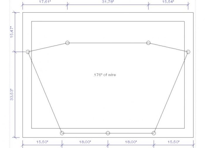 How should I hang a large framed mirror? FineWoodworking