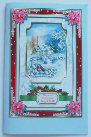 Christmas Snow Scene Decoupage Topper 1 - CUP1059366_719 | Craftsuprint