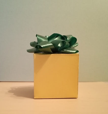 Beautiful decorative gift box template. Vector and raster files. Basket ...