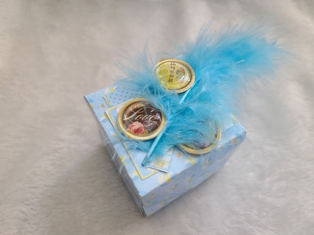 New Baby Boy Exploding Box Kit Large - CUP108746_376 | Craftsuprint