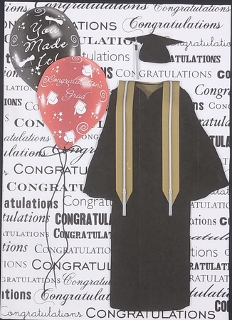 Cap and Gown - CUP881915_2135 | Craftsuprint