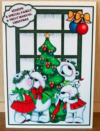 Beary Merry Christmas - CUP489941_653 | Craftsuprint