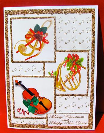 Christmas Musical Instruments - CUP143892_173 | Craftsuprint