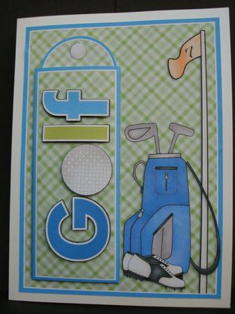 Golf - Bookmark Pocket Card - CUP153112_499 | Craftsuprint