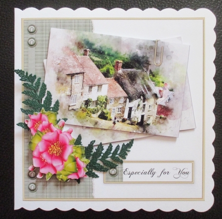 Cottages Postcard Mini Kit - CUP887278_72307 | Craftsuprint