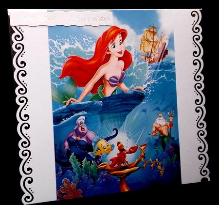 The Little Mermaid 1 A5 Quick Card - CUP803268_82225 | Craftsuprint