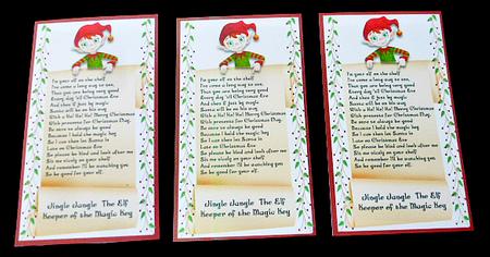 Elf on the Shelf Poem - CUP649388_905 | Craftsuprint