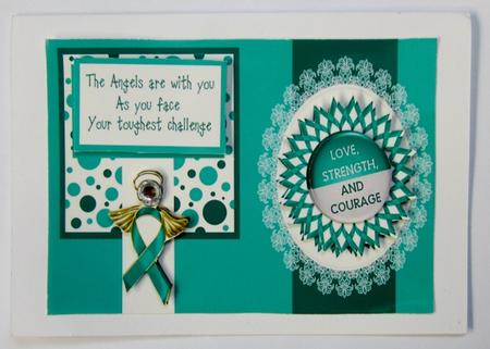 Cervical / Ovarian Cancer Card - CUP343779_1777 | Craftsuprint