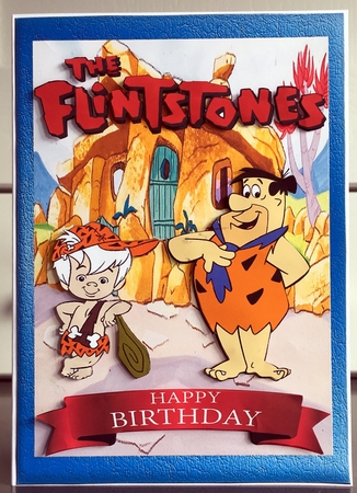 The Flintstones Birthday Card - CUP818833_83674 | Craftsuprint