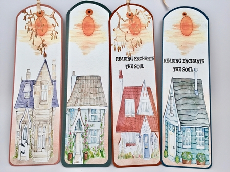 Little House Bookmarks - CUP875217_16808 | Craftsuprint