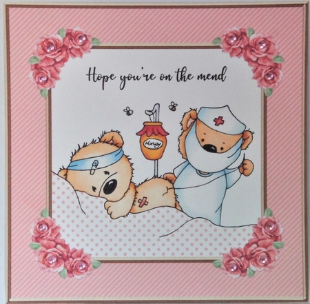 Well Topper Cute Teddy Bears Get Well Topper - Photo by Hazel Underwood