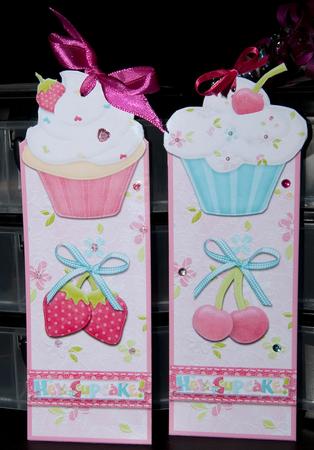 Hey Cupcake Pretty Pink Bookmarks - CUP153615_880 | Craftsuprint