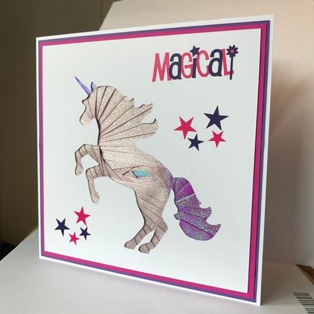 Unicorn Iris Folding Pattern - CUP52871_601 | Craftsuprint