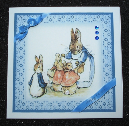 Ribbons and Lace - Peter Rabbit - CUP462137_2 | Craftsuprint
