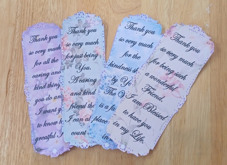 thank you book marks - CUP889195_906 | Craftsuprint