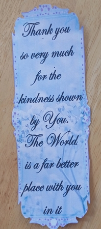 thank you book marks - CUP889195_906 | Craftsuprint