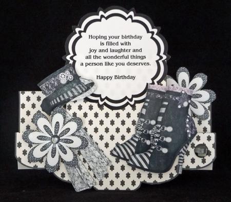 Scallop Edge Stepper Card Template - CUP321940_168 | Craftsuprint