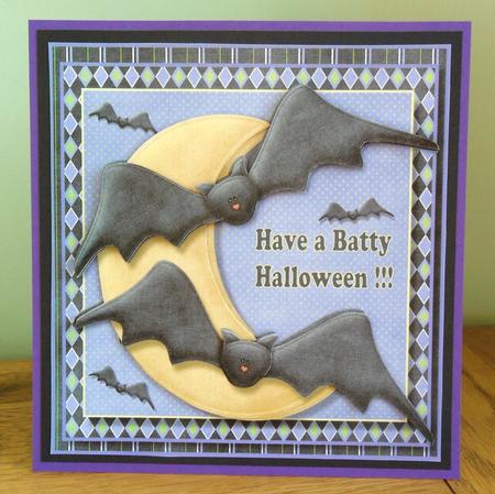 cup246518_880 - Have a Batty Halloween Square Card Front with Decoupage