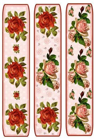 Rose Bookmarks - CUP5676 | Craftsuprint