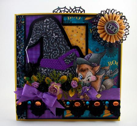 Halloween Witch Hat Iris Folding Pattern - CUP19533_172 | Craftsuprint
