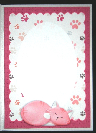 You Are The Cats Pyjamas Card Front & Insert to fit A5 Card ...