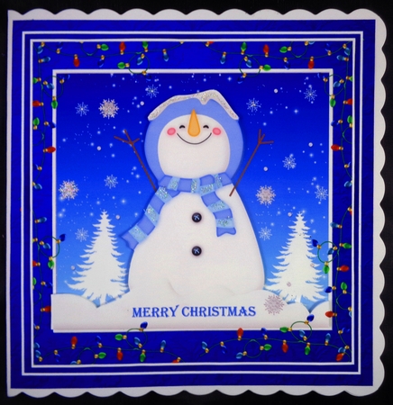 Christmas Card Topper Selection of 6 - CUP913014_1294 | Craftsuprint