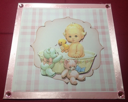 Baby Girl Backing Paper 1 - CUP532472_1051 | Craftsuprint