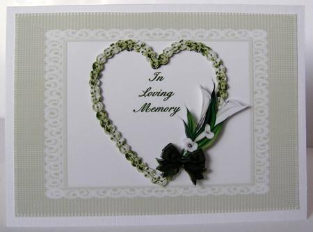 In Loving Memory Card Front - CUP44885_376 | Craftsuprint
