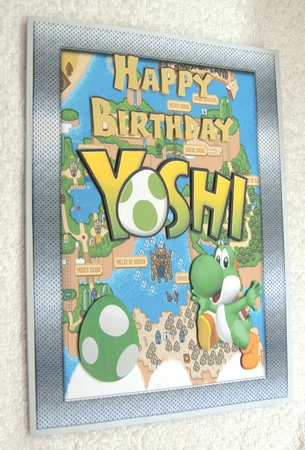 Yoshi Birthday Card - CUP813376_84013 | Craftsuprint