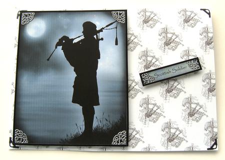 The drones in a bagpipe are an example of picture