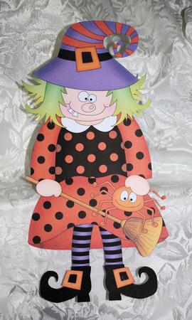 cup638534_359 - 3D on the Shelf Card Kit - Little Halloween Witch Winnie
