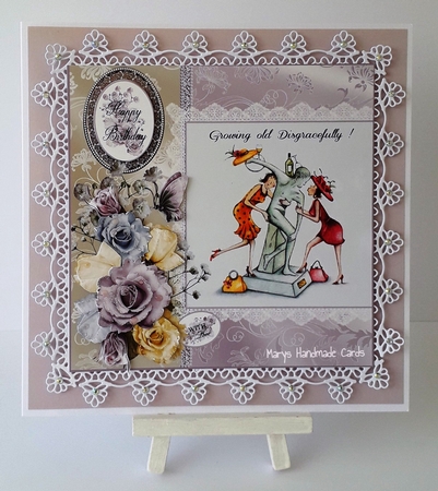 Ling Design Geburtstagskarte „Growing Old Disgracefully“ | Motorrad-Design Von Darren Dearden | 12,7 X 17,8 Cm Mit Umschlag