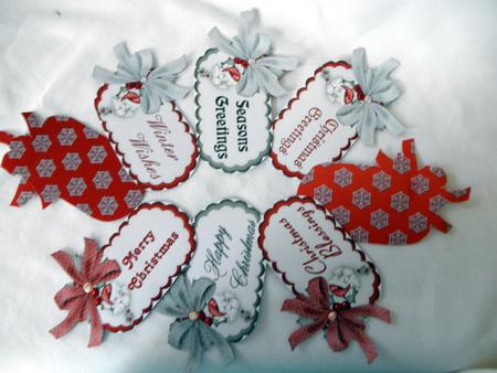 Christmas card toppers Christmas Sentiment Toppers - CUP157343_168 | Craftsuprint