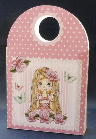 LARGE CANVAS CLUTCH PRETTY AS A POPPY main image 1