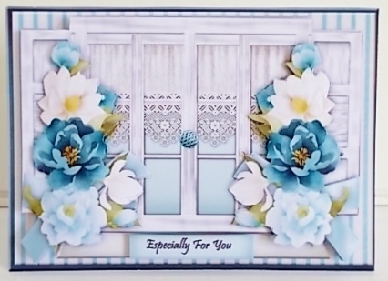 Beautiful Window A5 Card - CUP1031861_936 | Craftsuprint