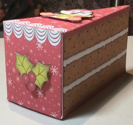 Christmas cake slice boxes Clearance