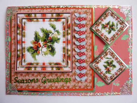 Holly and Berries - CUP107811_66 | Craftsuprint