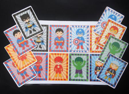Superhero Tags/mini Cards - CUP664855_466 | Craftsuprint
