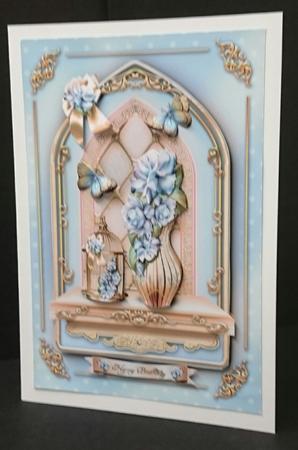 Blue Windows Card Kit - CUP663166_1641 | Craftsuprint