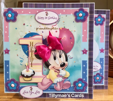 Happy 1st Birthday Mini Kit - CUP866469_2248 | Craftsuprint