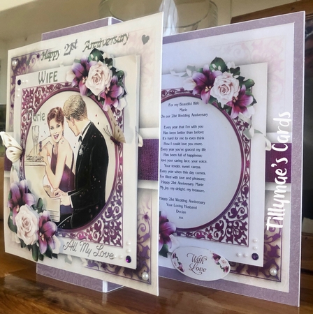 Couple Congratulations Card | Weddings Or Anniversaries | 1 Ct | Cream - View #8