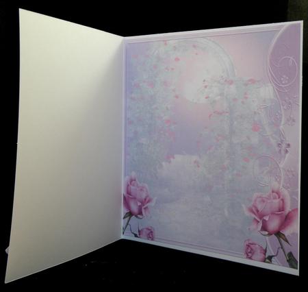 Lilac and Pink Rose 8x8 Square Insert - CUP431592_38 | Craftsuprint