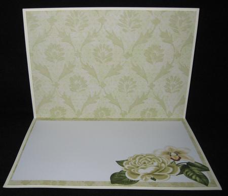 All Cream Rose Fancy Square Kit Matching Folded Insert - CUP496981_10 ...