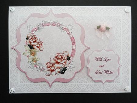 A5 Bracket Frame Sympathy Card - CUP321976_452 | Craftsuprint