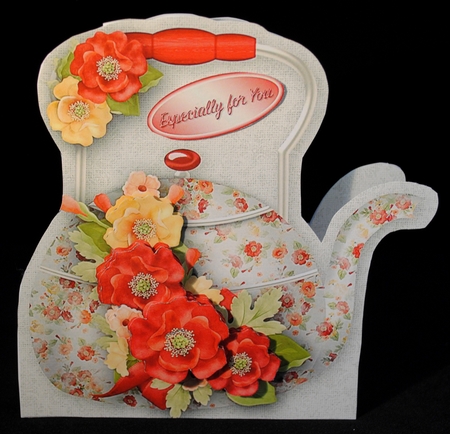 Poppies - Kettle Card Mini Kit - CUP784964_1648 | Craftsuprint