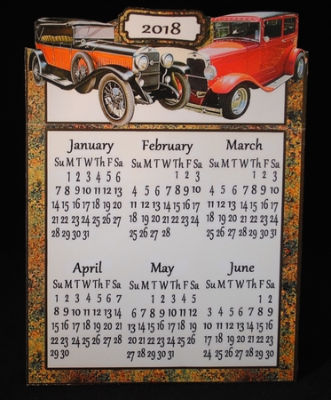 2108 calendar Vintage cars - Photo by Yvonne Middleton