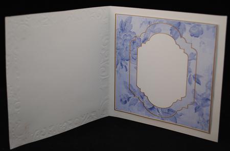 Blue Rose Fancy 7in Square Insert Panel Sheet - CUP594642_10 | Craftsuprint